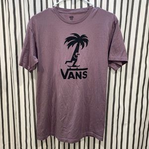 Vans size M tee color is a purple-ish color
